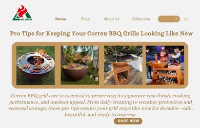 outdoor BBQ grill
